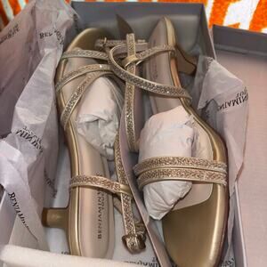 Benjamin Walk 9.5 maisie touchups dyeable 4474w
Champagne 1 3/4” Strappy New